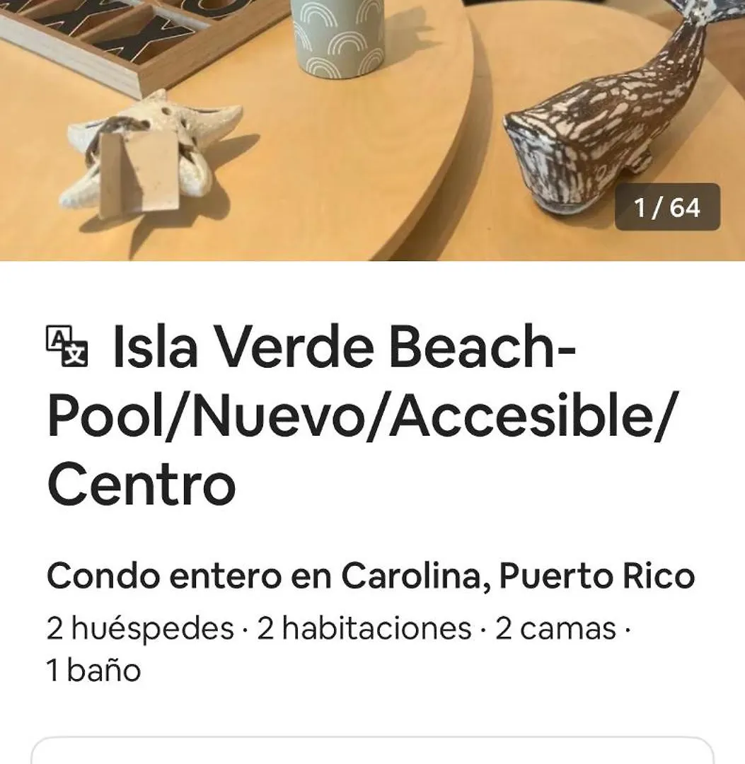 Lägenhet Isla Verde Frente A La Playa Y Piscina, Centrico Y Accesible San Juan